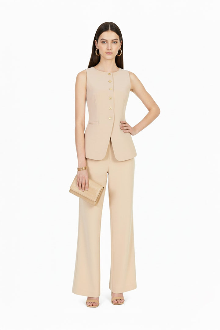 Pantalón de vestir pierna ancha