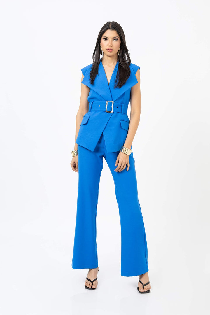 Pantalón palazzo tiro alto