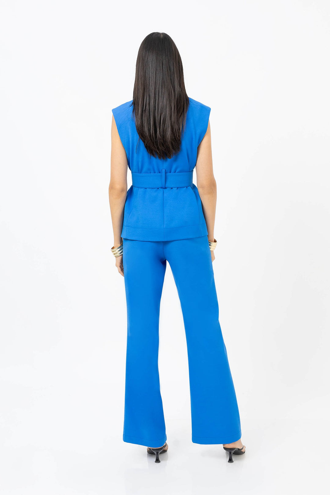 Pantalón palazzo tiro alto