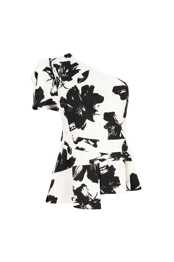 Saco de un hombro con detalle escultural