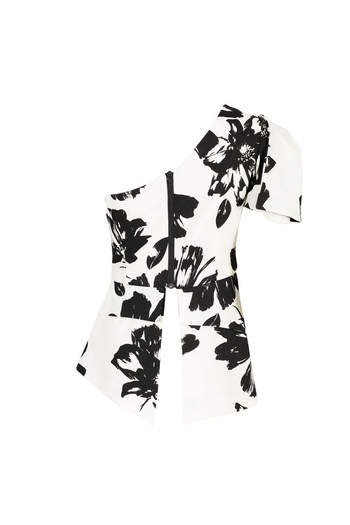 Saco de un hombro con detalle escultural