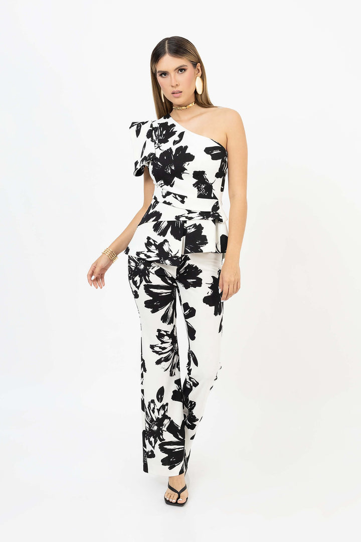 Saco de un hombro con detalle escultural