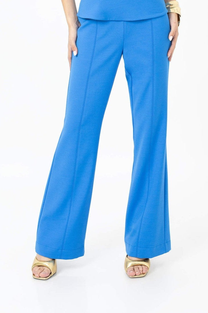 Pantalón recto tiro alto formal