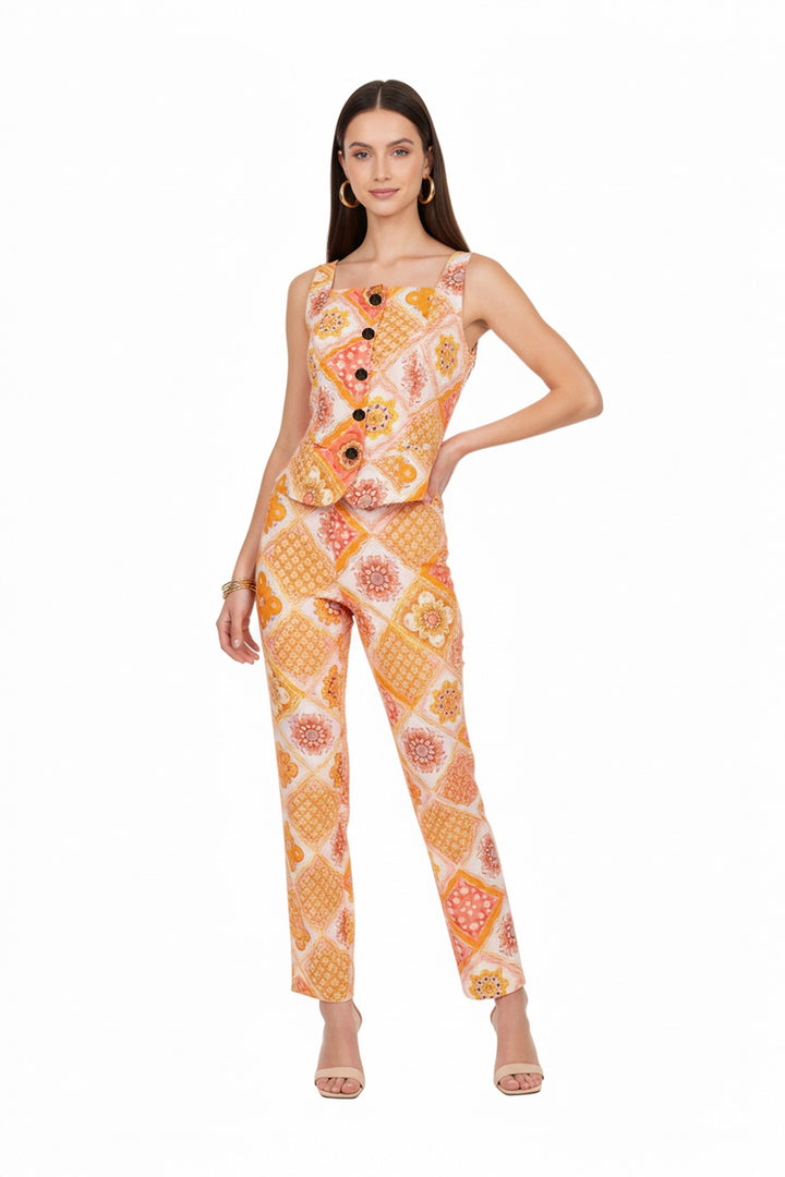 Pantalón de vestir entallado