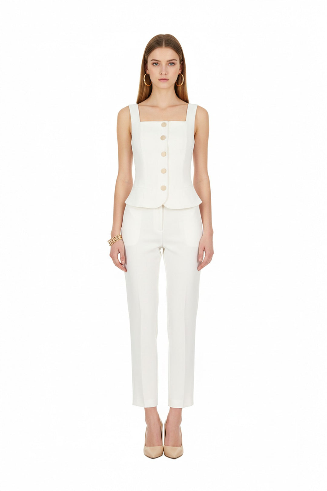 Pantalón de vestir entallado