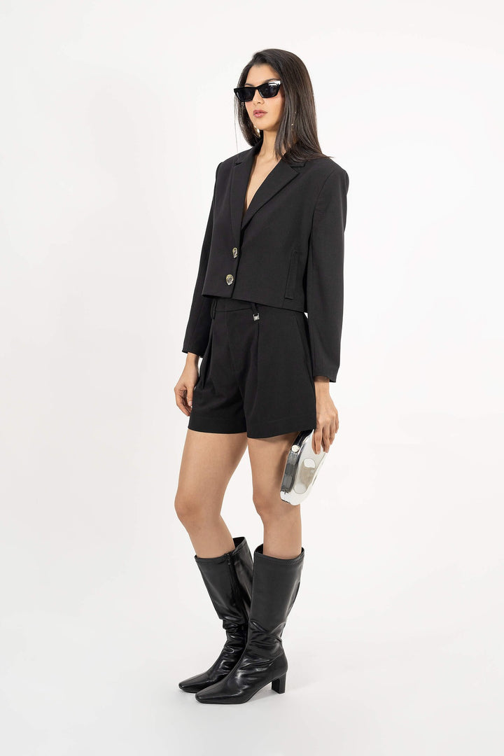 Short sastre de tiro alto