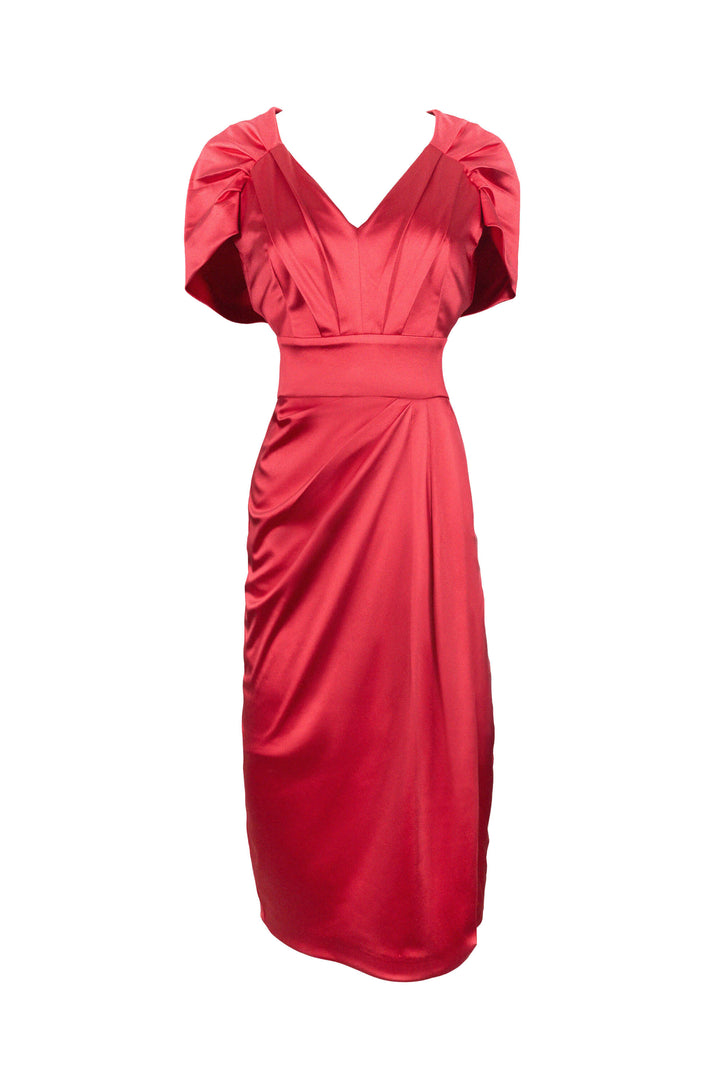 Vestido - 525270 - ROJ