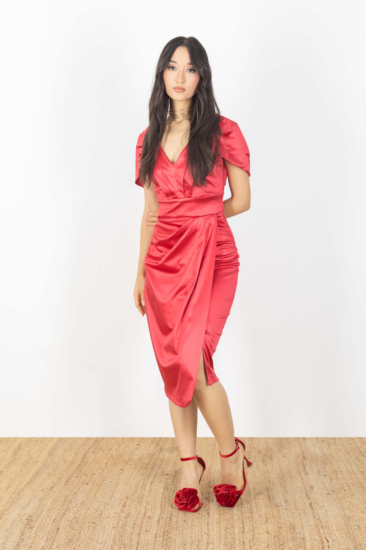 Vestido - 525270 - ROJ