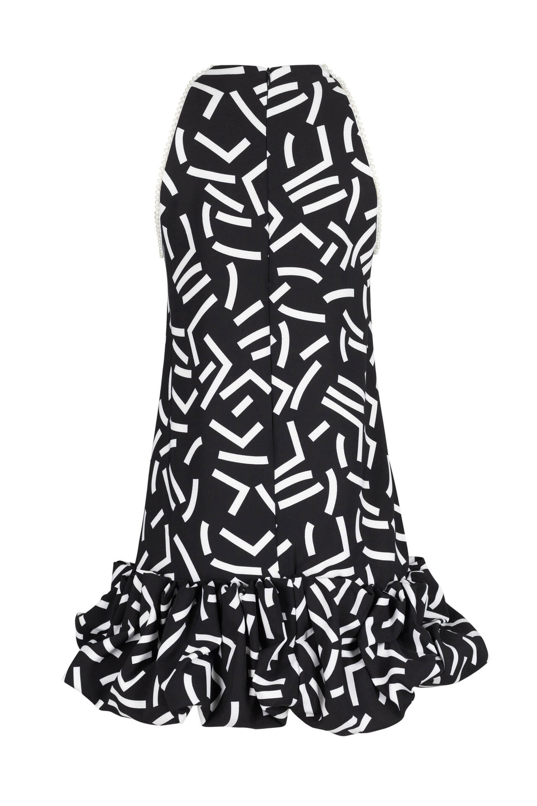 Vestido corto estampado