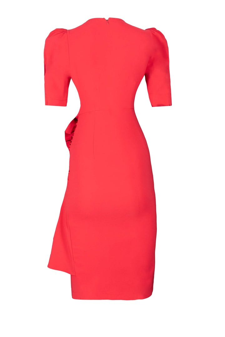 VESTIDO - 525863 - ROJ