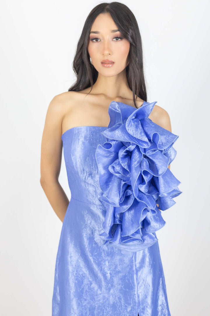 VESTIDO - 525870 - AZU