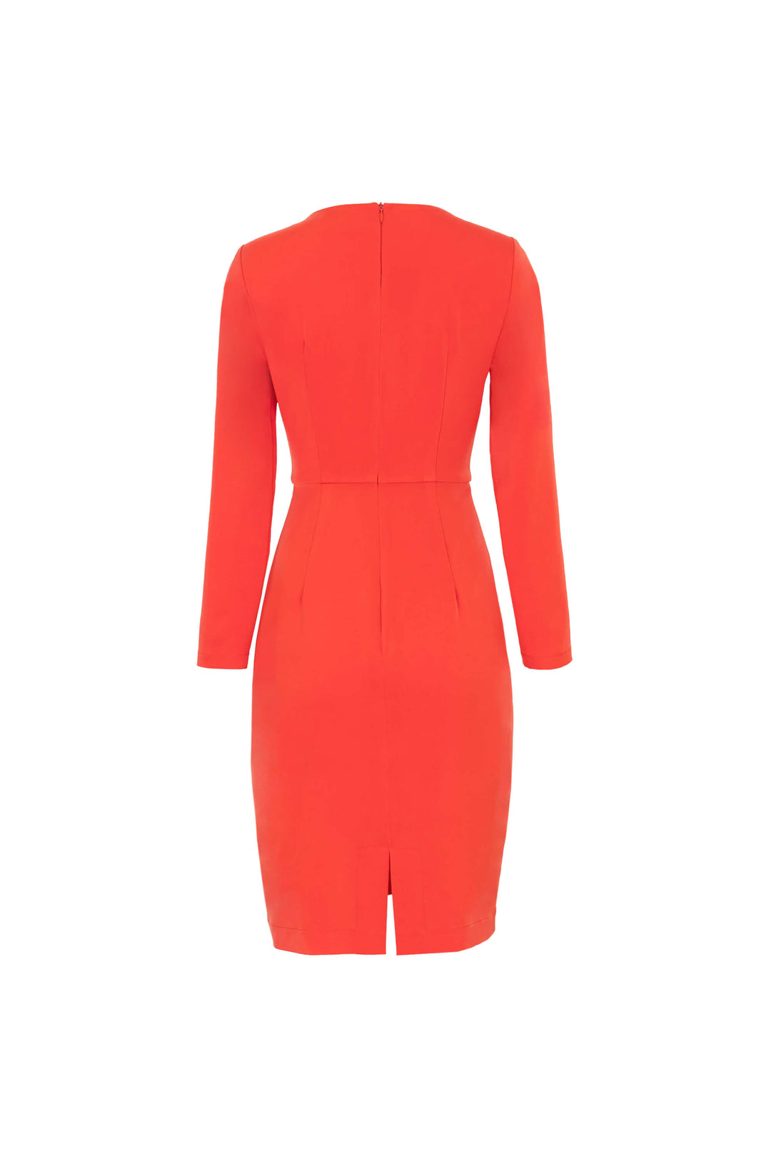 Vestido midi con flor 3D