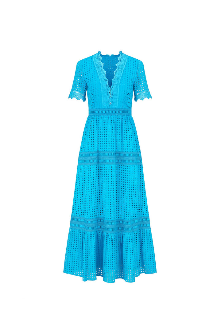 Vestido maxi con avio