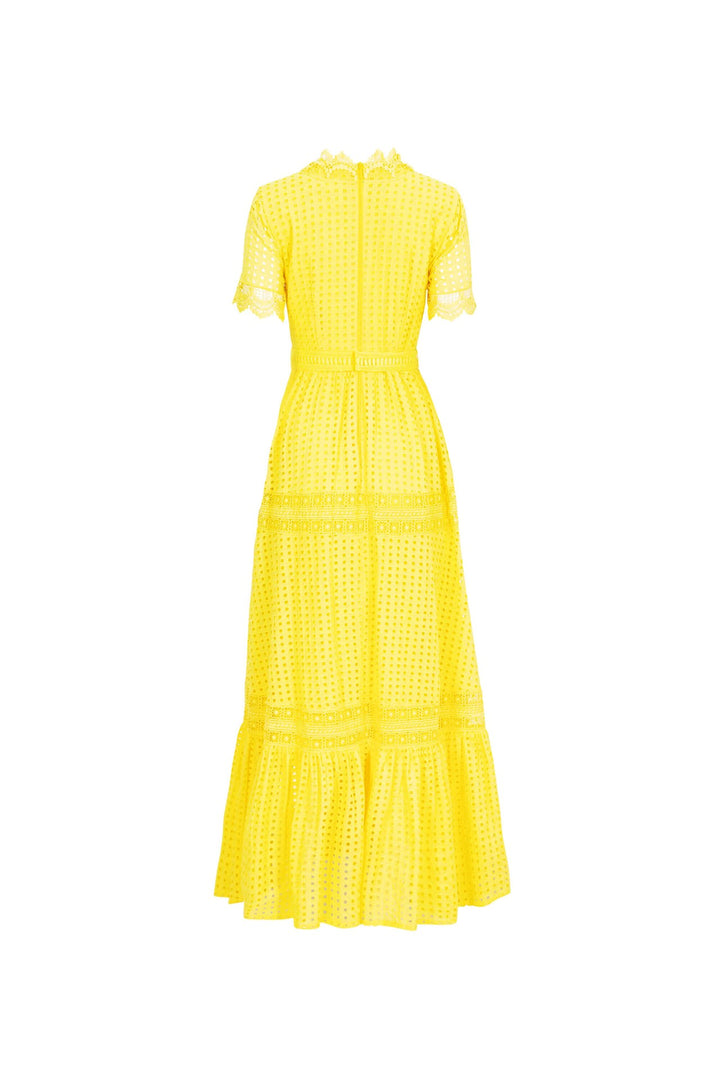 Vestido maxi con avio