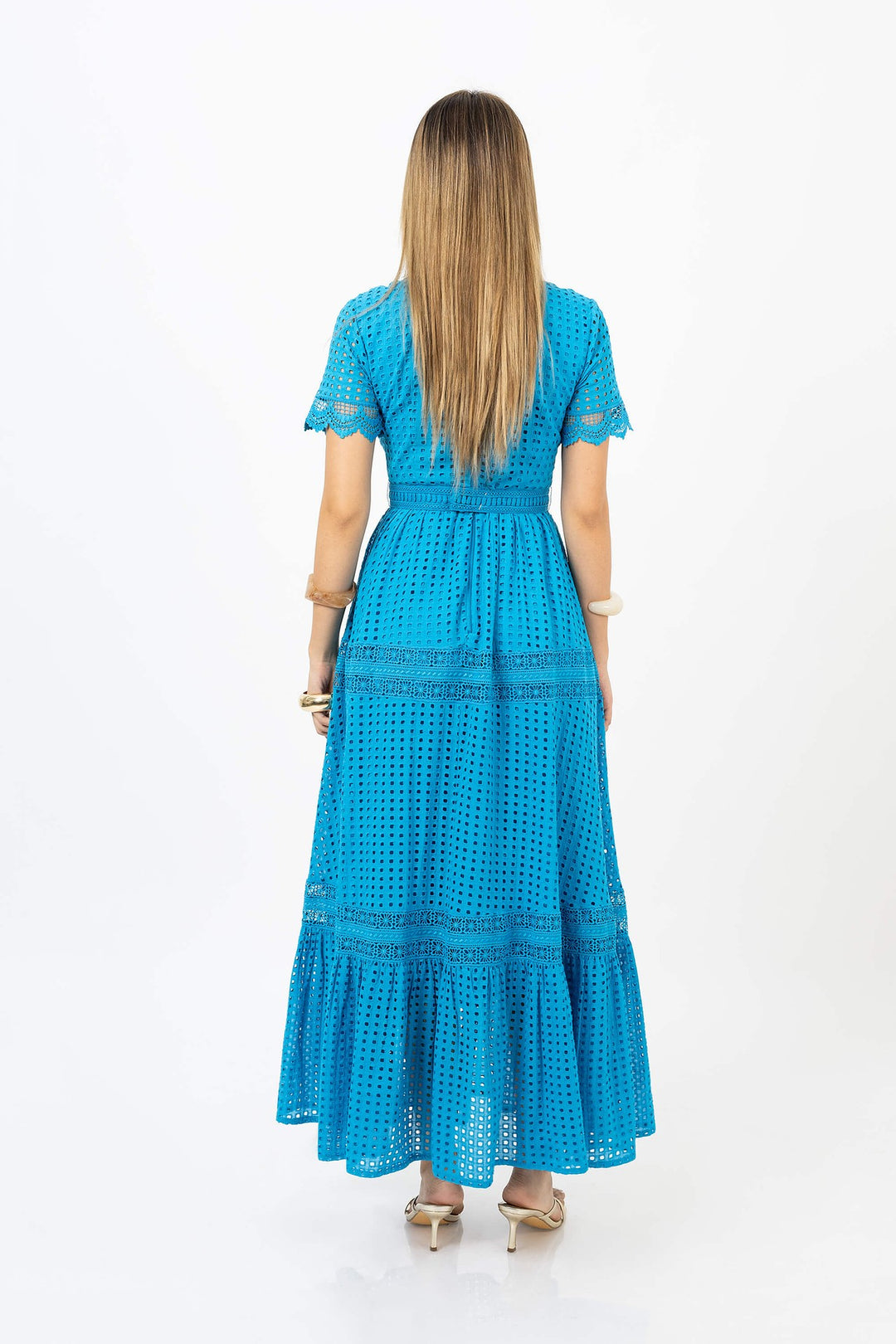 Vestido maxi con avio