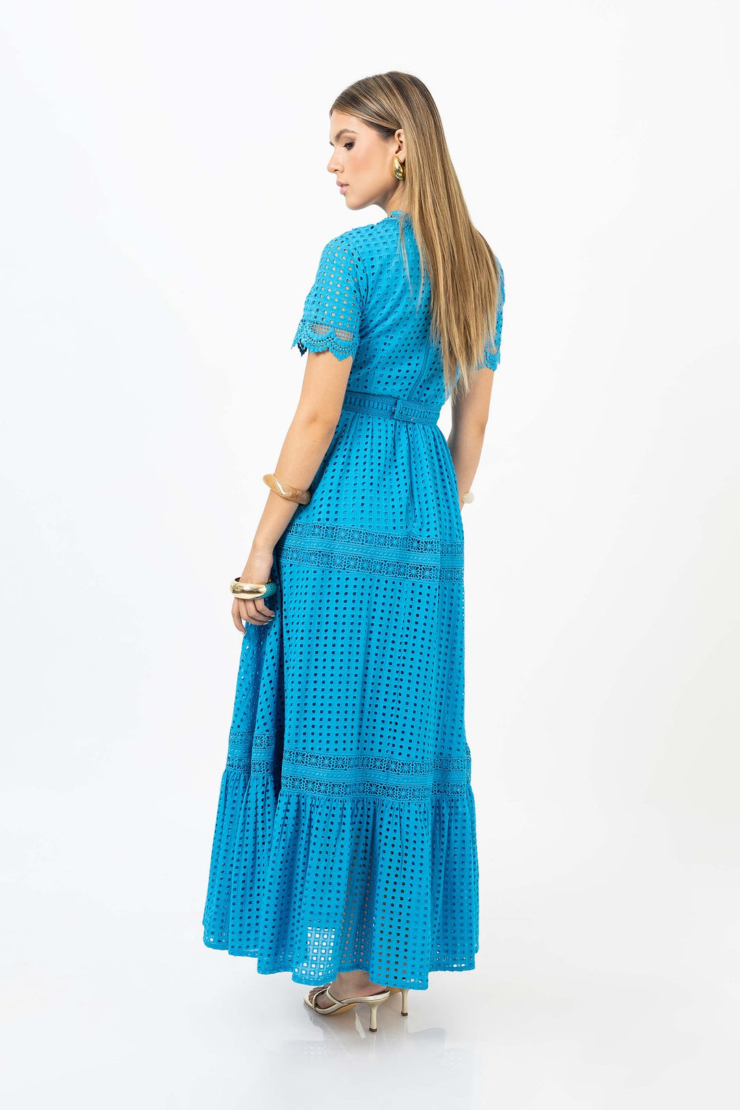 Vestido maxi con avio