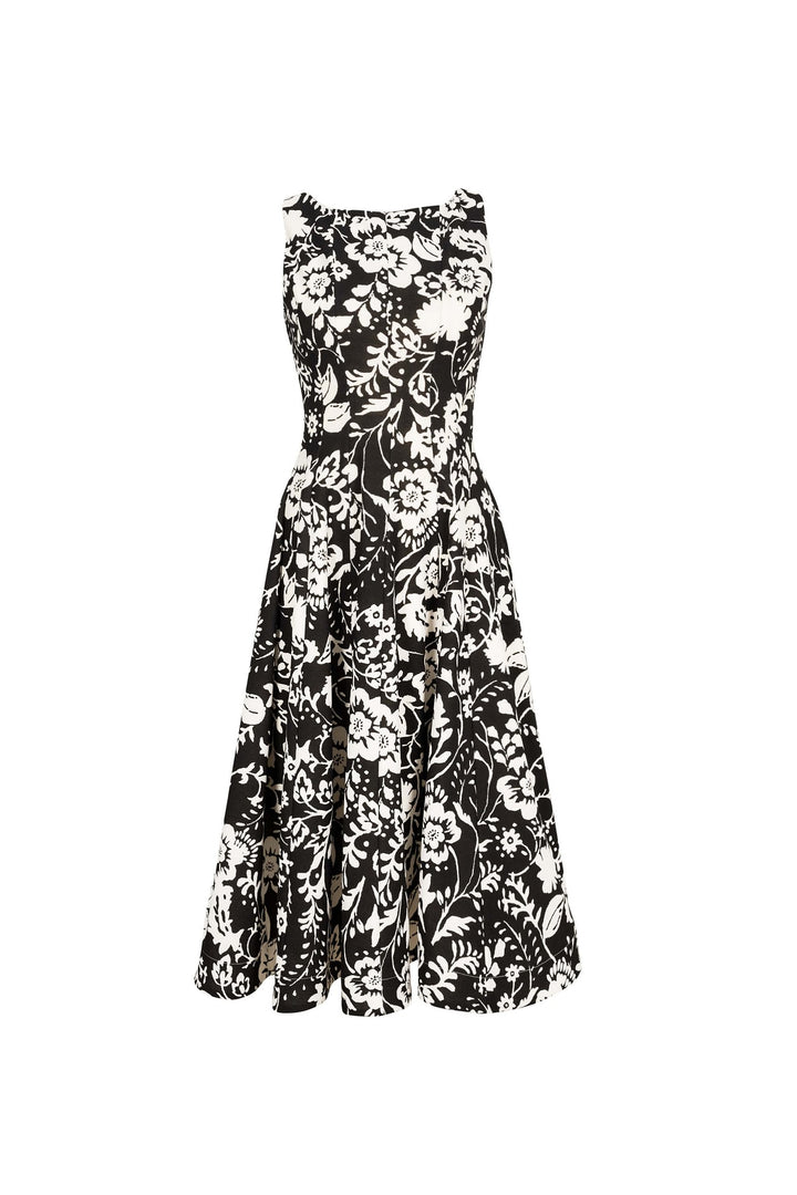 Vestido midi sin mangas