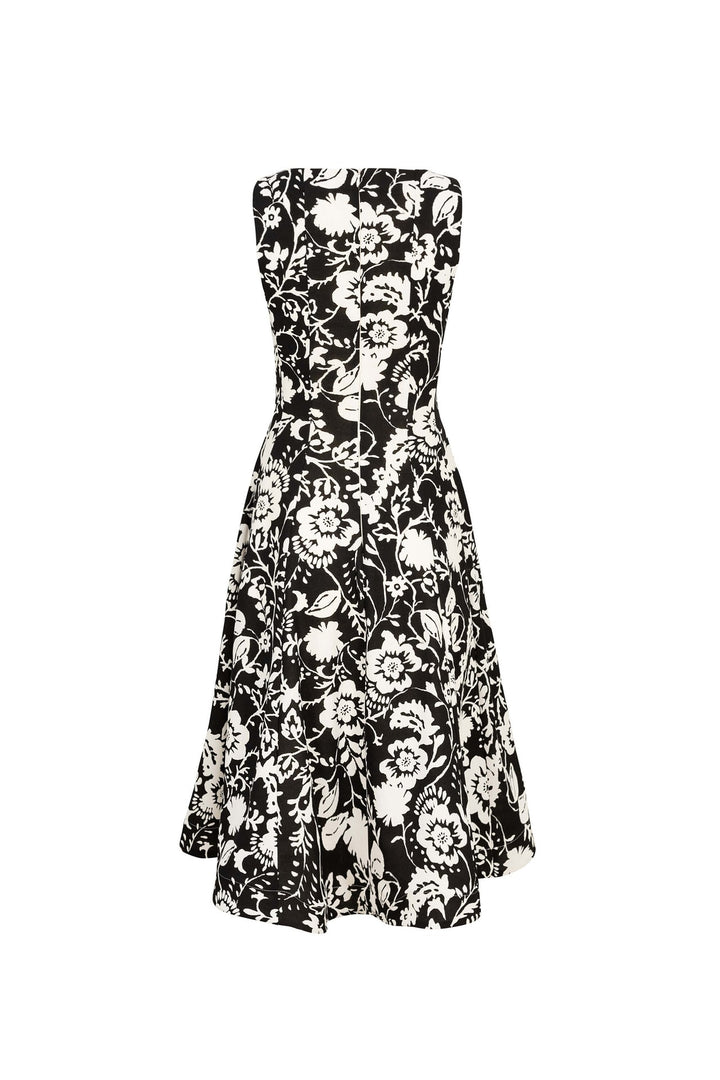 Vestido midi sin mangas