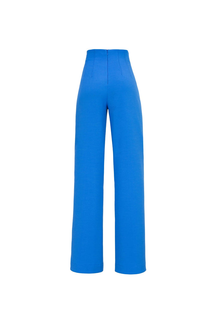 Pantalón recto tiro alto formal