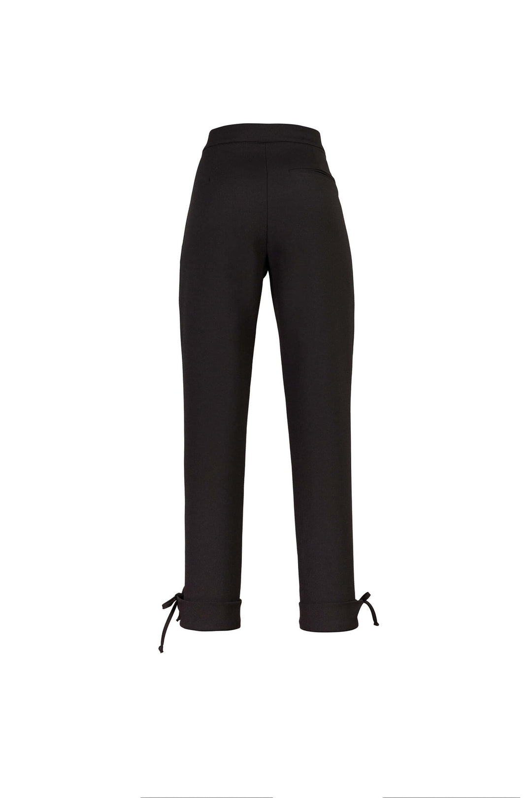 Pantalón de vestir con lazo en bastilla