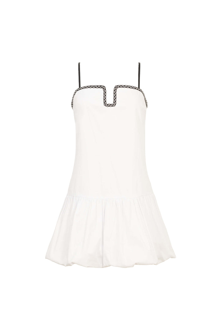 Vestido mini de tirates