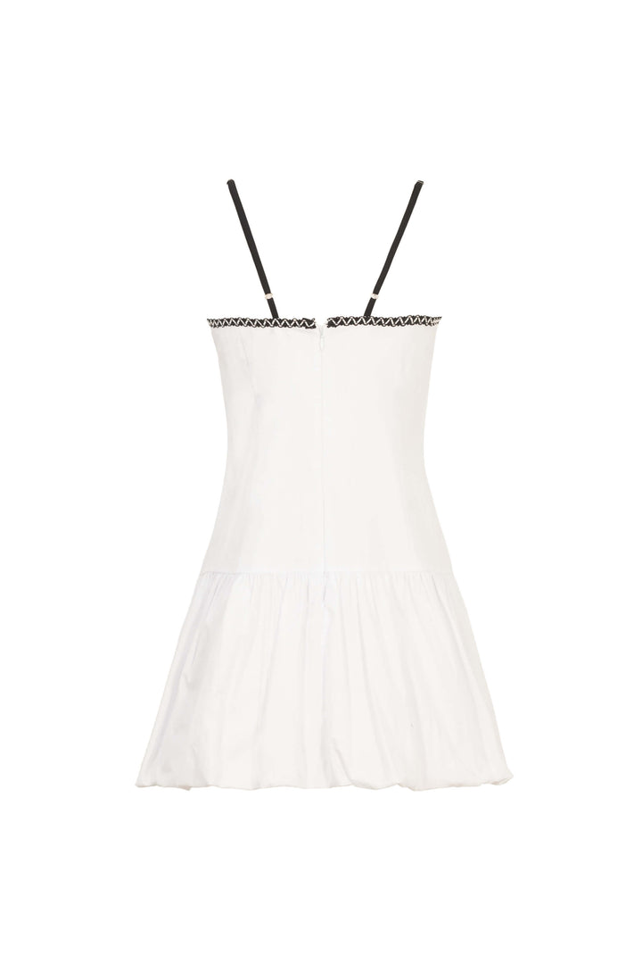 Vestido mini de tirates