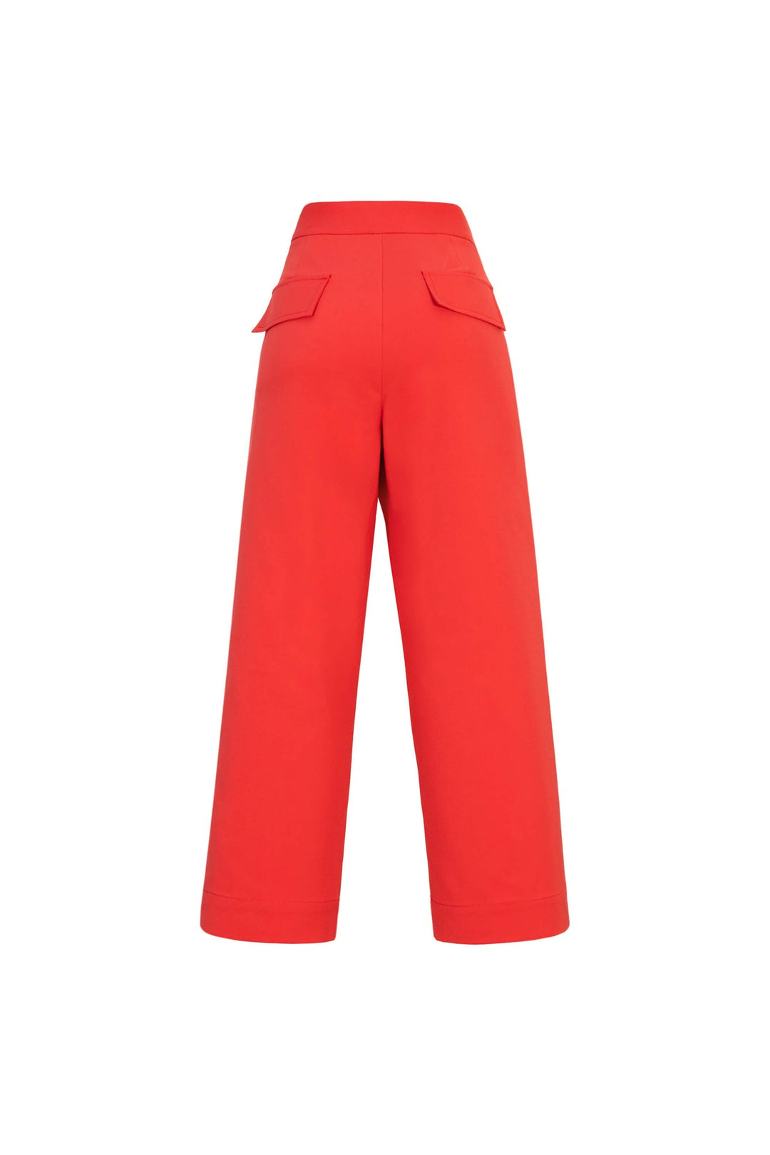 Pantalón culotte tiro alto estructurado