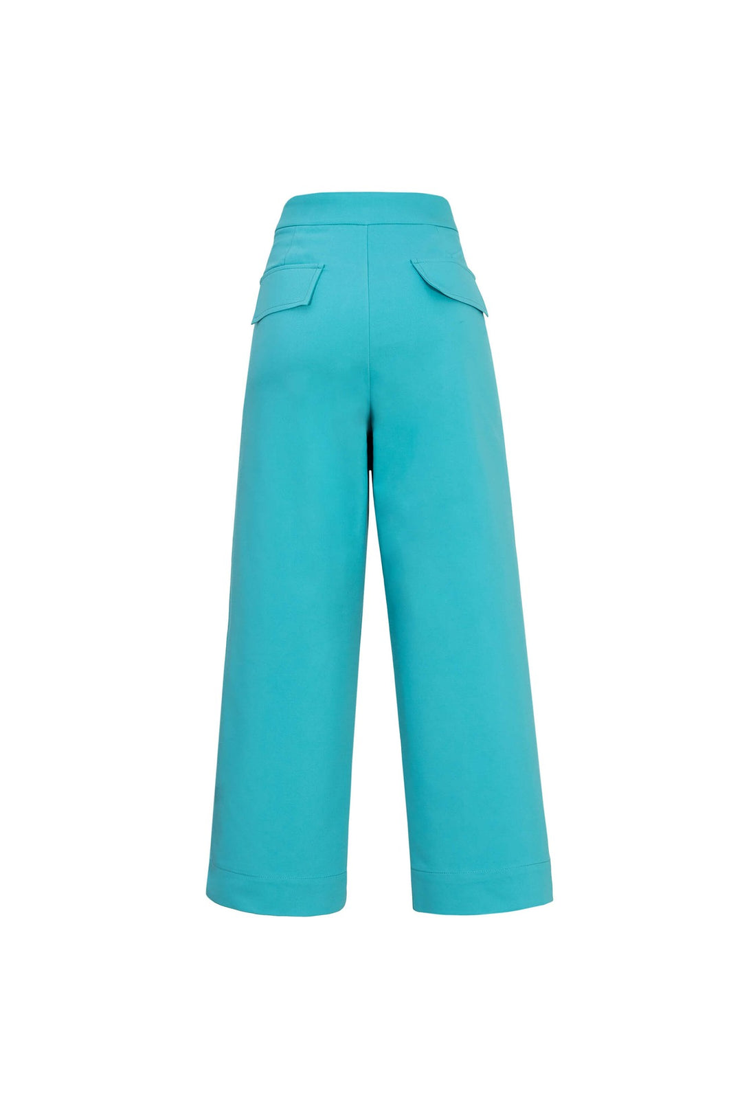 Pantalón culotte tiro alto estructurado