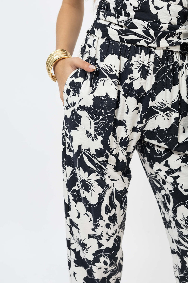 Pantalón capri recto