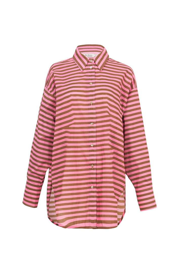 Camisa rayada oversize