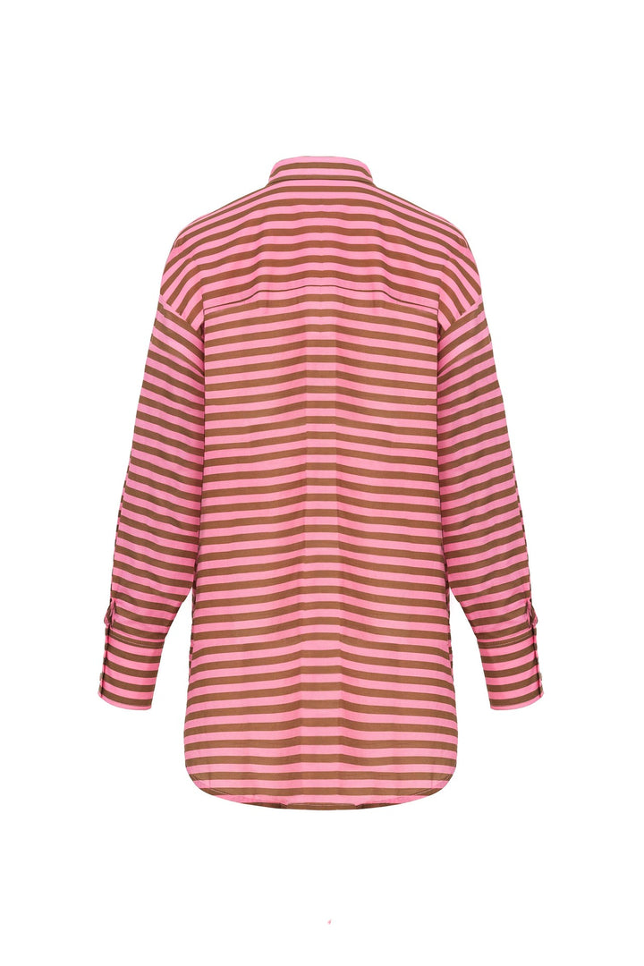 Camisa rayada oversize