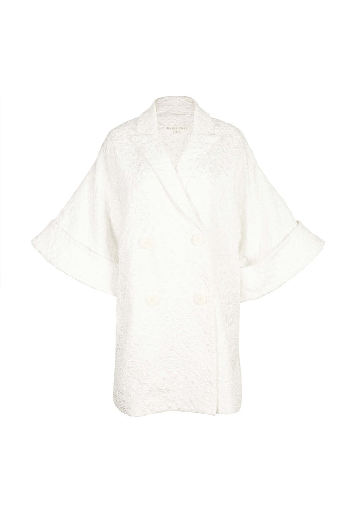 Abrigo kimono con textura