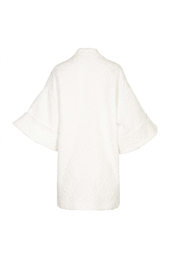 Abrigo kimono con textura
