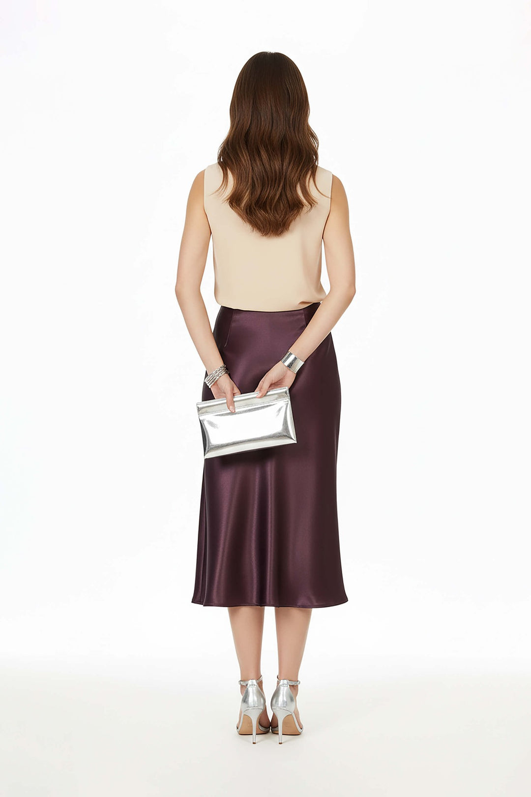 Blusa sin mangas elegante