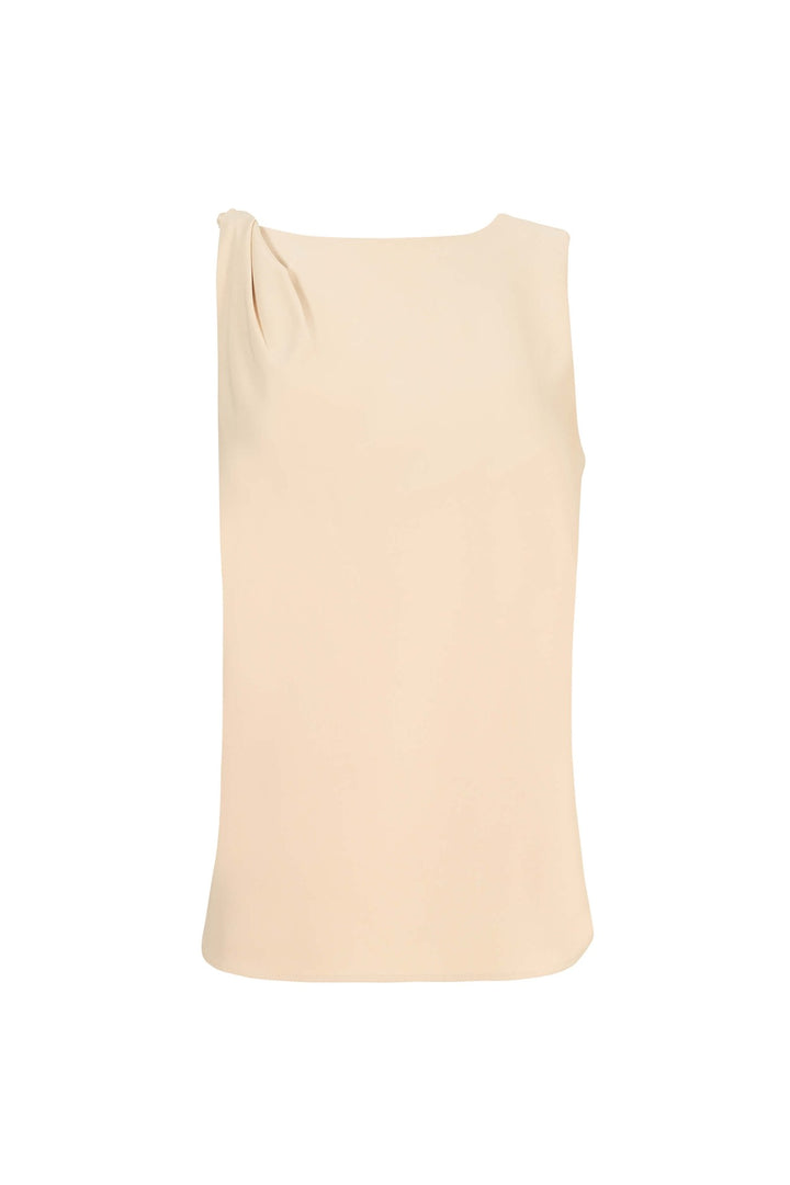 Blusa sin mangas elegante