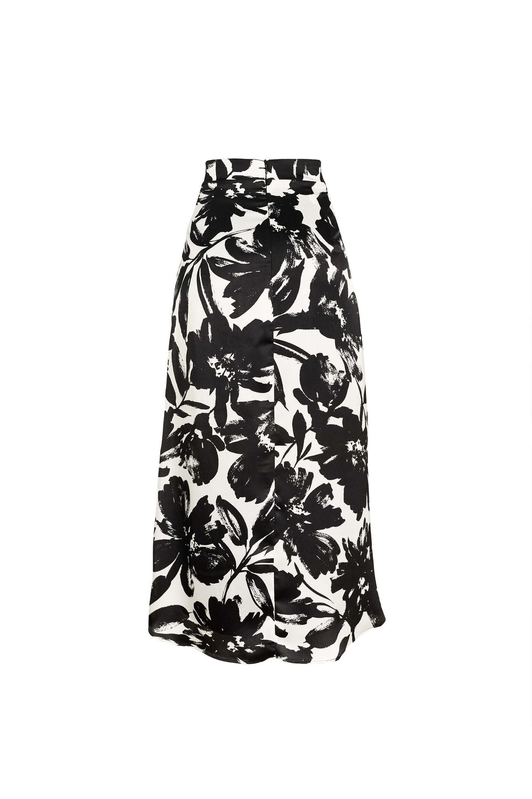 Falda midi cruzada floral