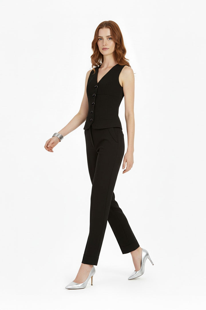 Pantalón sastre recto elegante