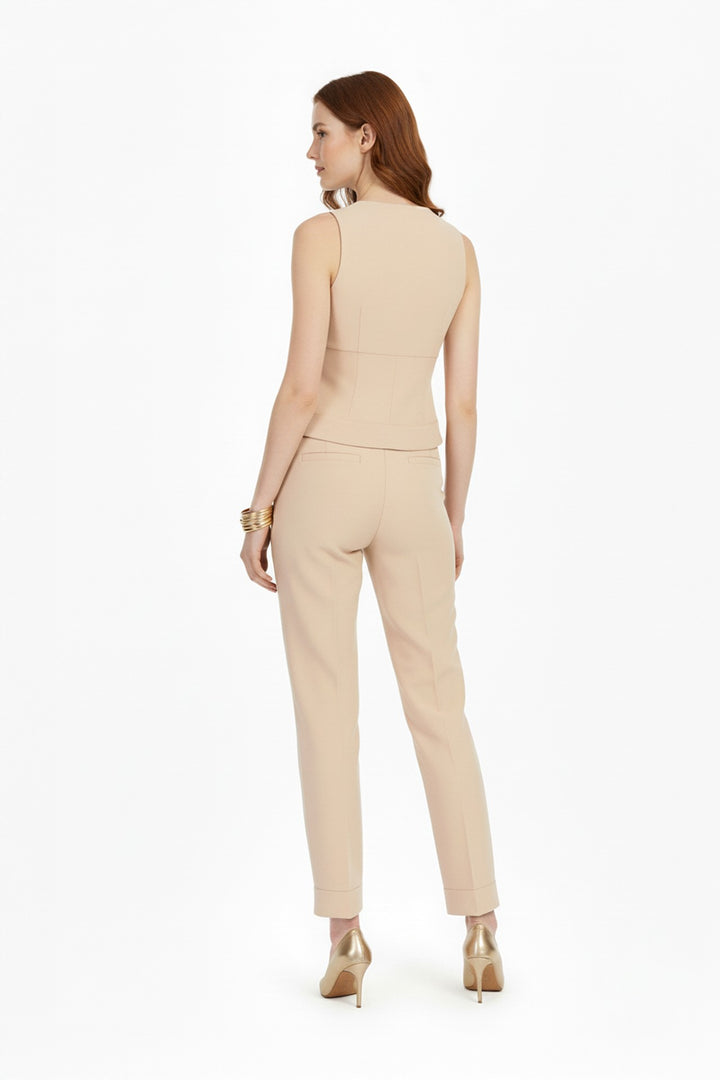 Pantalón sastre recto elegante