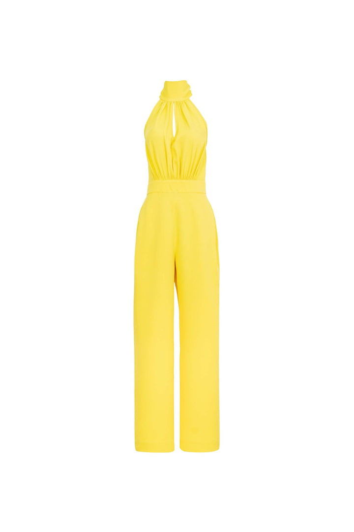 Pantsuit elegante con moño