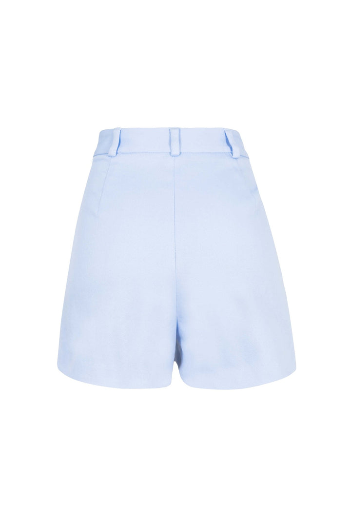 Short falda liso formal