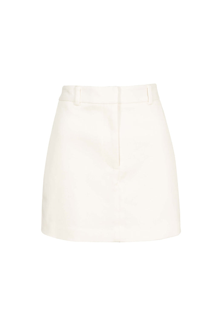 Short falda liso formal