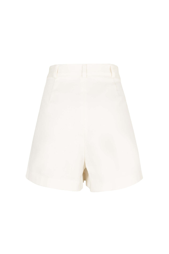 Short falda liso formal