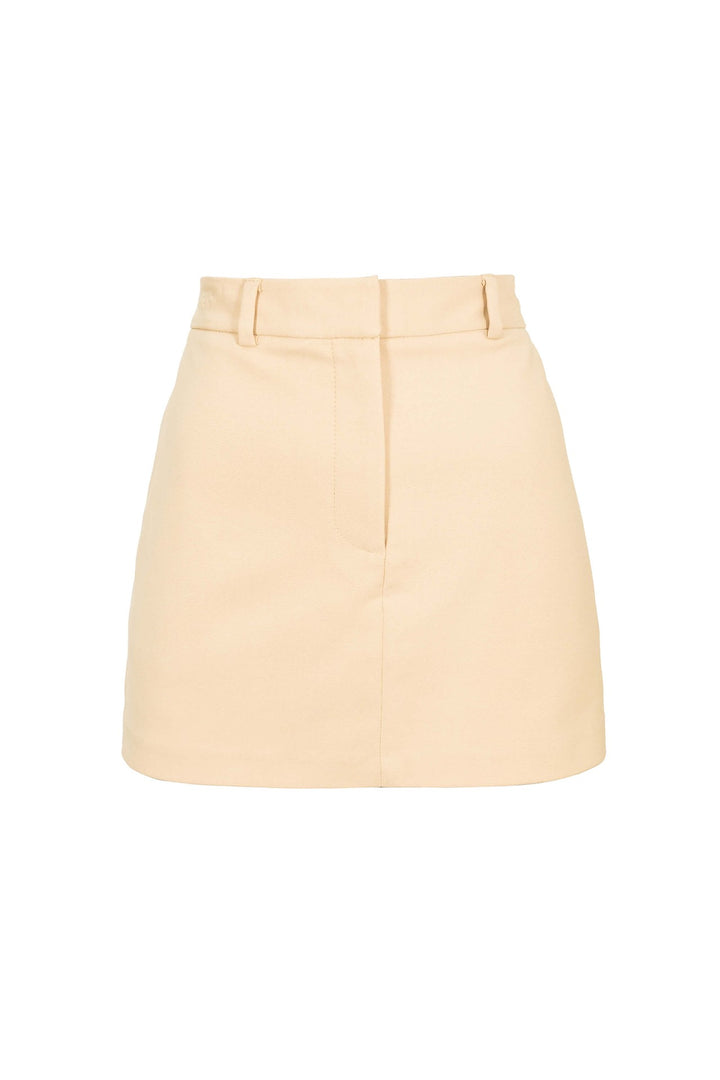 Short falda liso formal