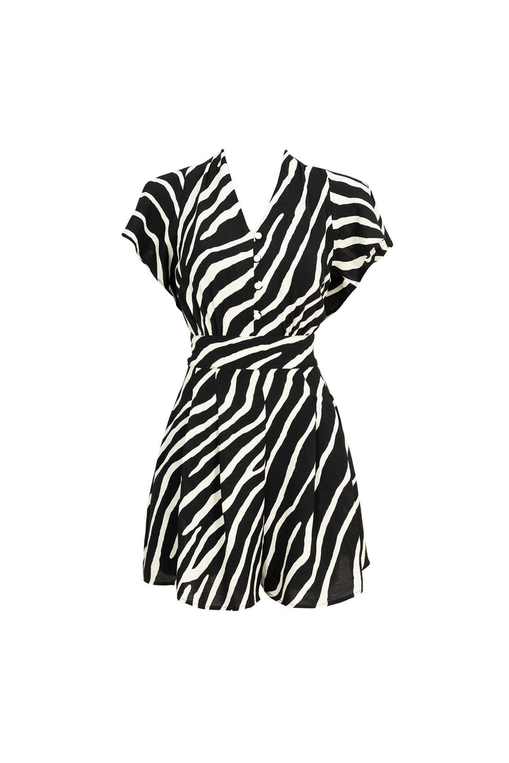 Shortsuit con escote en V