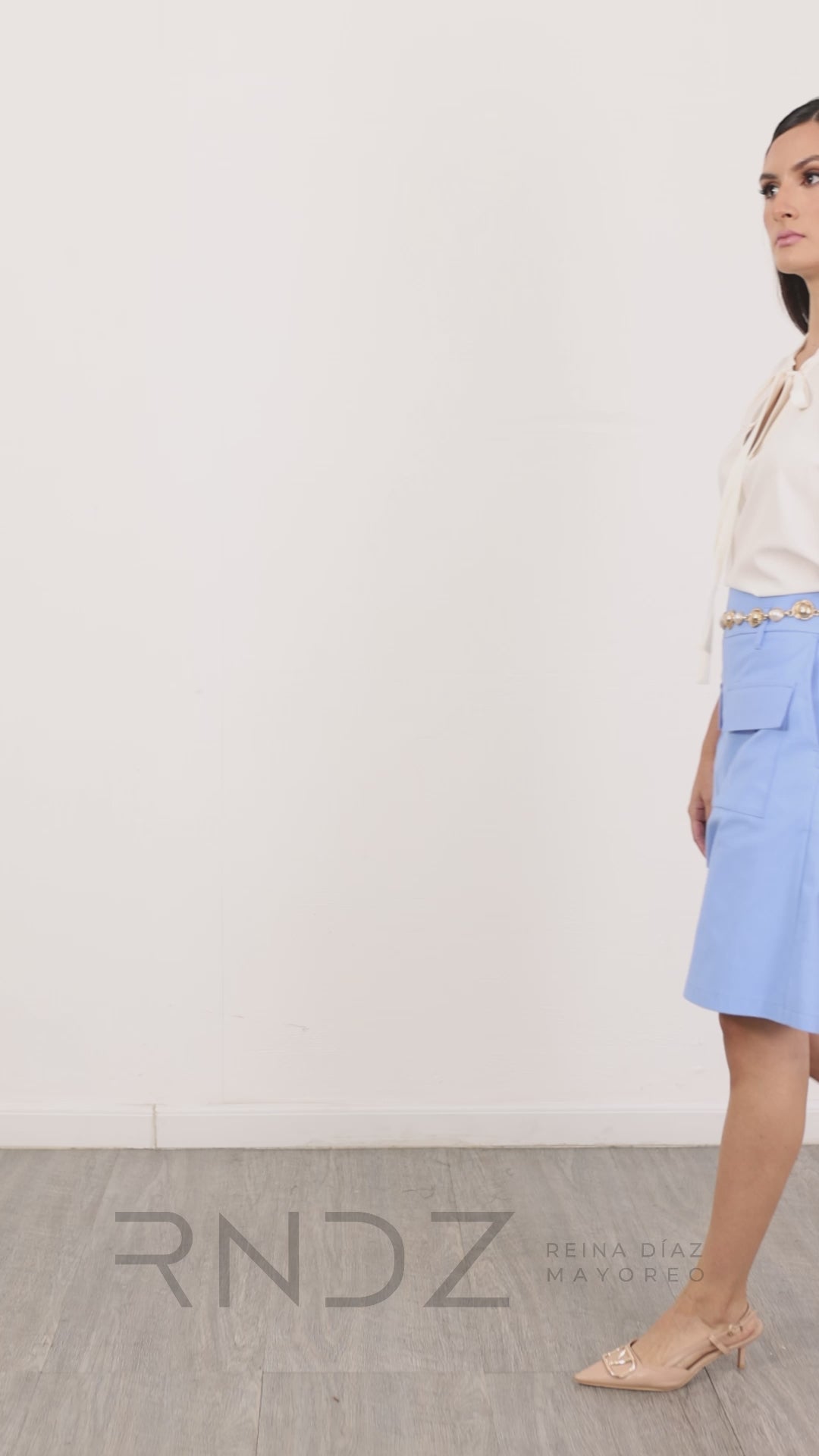 Blusa con mangas ranglan