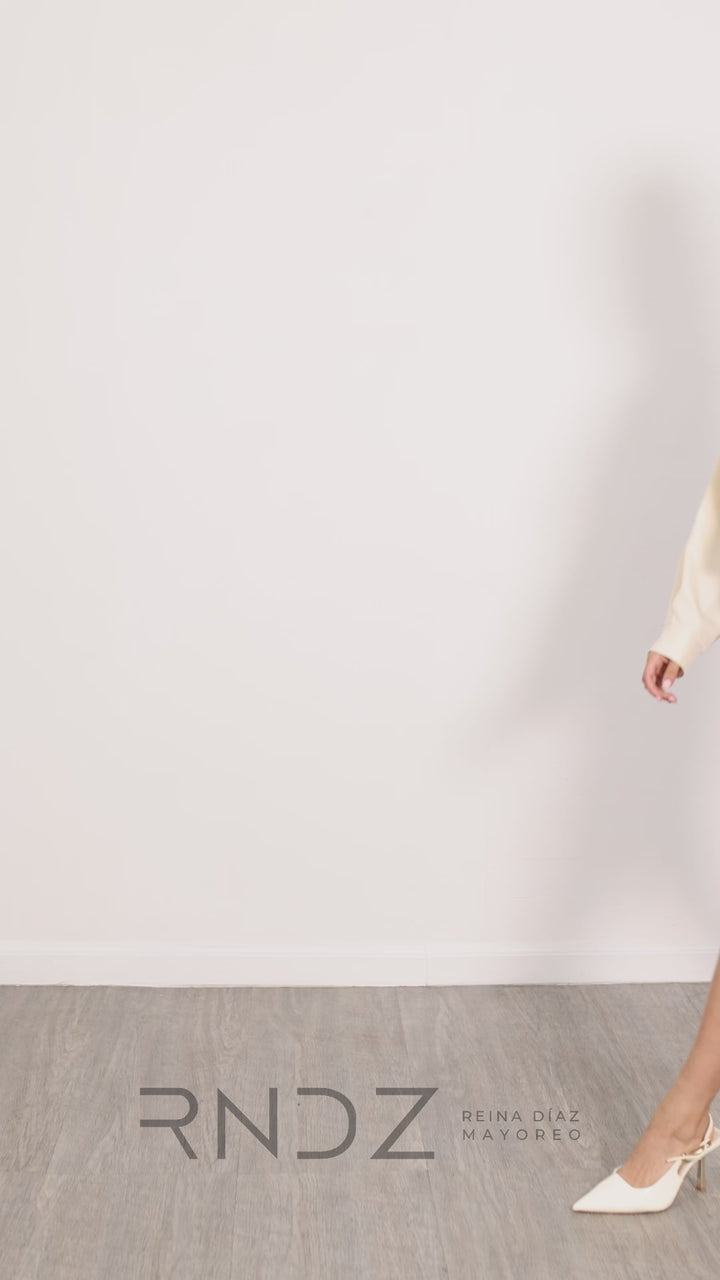 Short falda liso formal