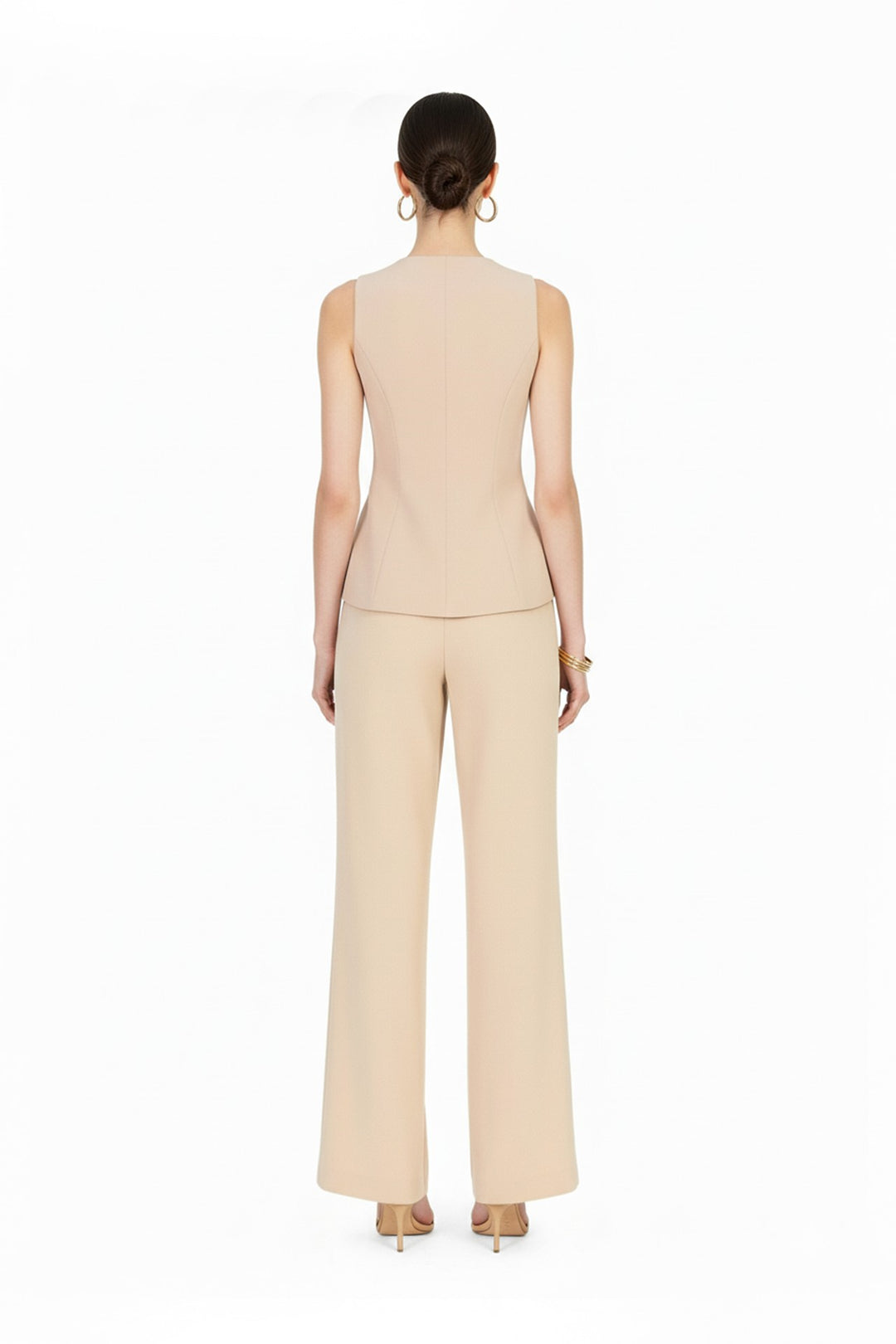 Pantalón de vestir pierna ancha