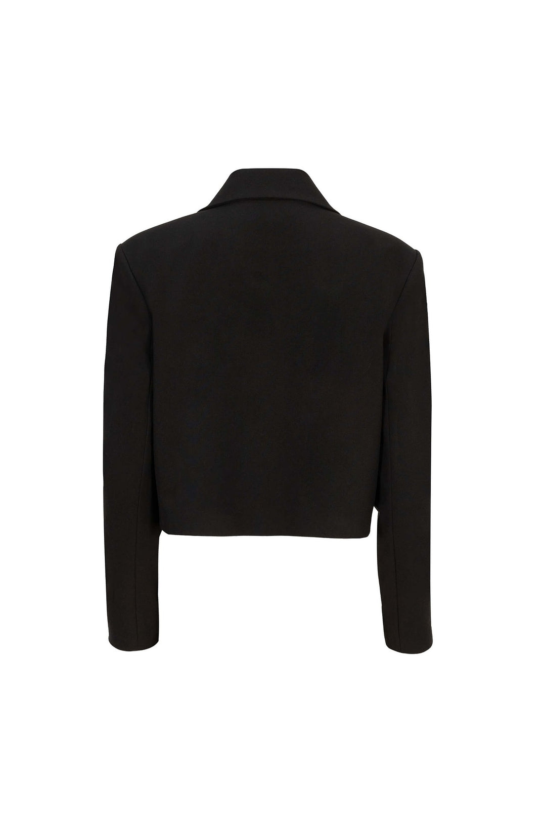 Saco corto con solapa estructurada