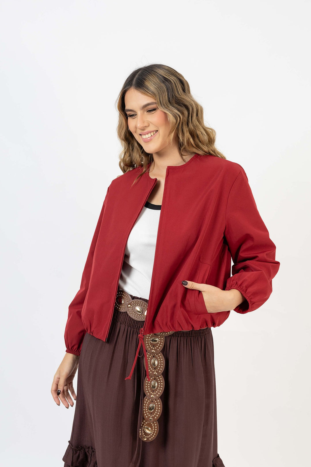 Chamarra ligera moderna