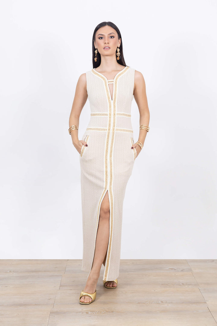 Vestido - 525885 - NUD